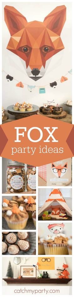 fox party ideas for kids and adults