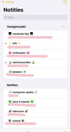 an iphone screen showing the notifications for various people on their cell phones, including one with