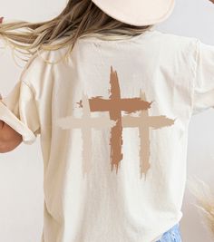 Tshirt Design Christian Faith, Church Shirts Design, Christian Tshirt Design Ideas Minimalist, Cute Jesus Shirts, Christian T Shirt Designs Graphics, Cute Christian T Shirts, Church Shirts Ideas, Trending Tshirt Design Ideas, Christian Graphic Tees Design