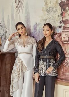 Asymmetrical Jacket, Indian Gowns Dresses, Fancy Dresses Long, Simple Pakistani Dresses, Indian Gowns