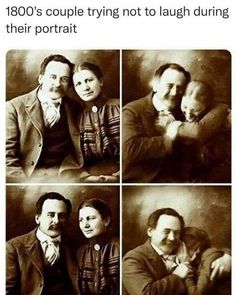 an old photo with four different pictures of people and the caption reads, each of these rare historical photos have a unique story to tell