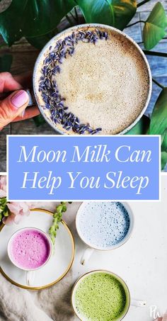 the moon milk can help you sleep