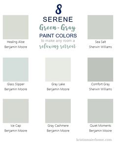 the 8 different shades of gray paint that you can use in your home or office