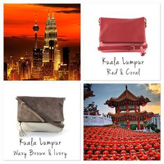 Falling in love with the city, falling in love with Kuala Lumpur! Shop here: http://jingerjack.co.za/products-page/kuala-lumpur/ Red Coral, Kuala Lumpur, Falling In Love, The City