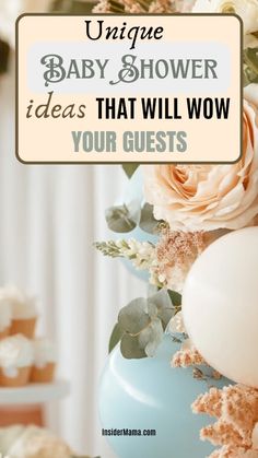 baby shower ideas that will wow your guests