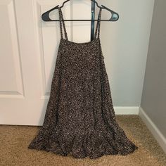 Nwt. Never Been Worn. Adjustable Straps. Would Be Great For Summer! Only Selling Because I Am 5’1” And It’s Just A Little Too Long On Me! Black Flowy Sundress In Casual Style, Casual Black Sundress For Brunch, Casual Mini Dress, Mini Dress Casual, Navy Dresses, Old Navy Dresses, Too Long, Spaghetti Strap Dresses, Black Cream