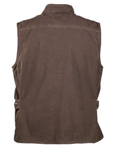 Bowen Brown Vest Outback 100% cotton canvas the Bowen Vest features dual entry hip pockets, a soft fleece lining, side slits, adjustable back waist, and a 2-way zipper, plus its machine washable! • 2-way Zipper• Dual Entry Hip Pockets• Inside Security Pocket• Snap Chest Pockets• Side Slits• Storm Flap• Adjustable Back Waist Brown Cotton Vest With Button Closure, Brown Rugged Vest With Pockets, Brown Single-breasted Sleeveless Vest, Khaki Military Vest With Side Pockets, Short Uggs, Military Vest With Pockets For Hunting, Western Boots For Men, Brown Vest, Work Boots Men