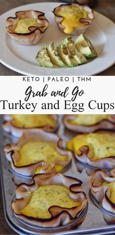 keto paleo and gravy turkey and egg cups