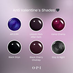 However you celebrate, we’ve got a shade you’ll love. 💕 Swipe to find your perfect V-day (or anti V-day!) match. ▶️ Nail Color Combos, Happy Holiday, Nails Inspo, Nail Color