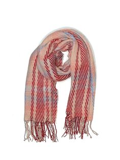 Unbranded Scarf Size: One Size Accessories - used. No Fabric Content, Plaid | Scarf: Pink Plaid Accessories Plaid Accessories, Pink Scarf, Pink Scarves, Pink Plaid, Plaid Scarf, Scarf Accessory, Women Handbags, Plaid, Women Accessories