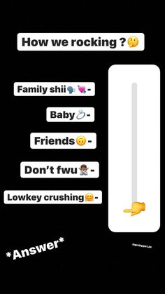 an image of some stickers that say how we rocking? and baby friends don't fwu - low key crushing