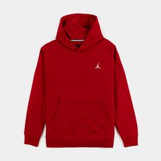 Red Jordan Hoodie, Shuffle Cutouts, Jordan Sweat, Hoodie Jordan, Jordan Sweatshirt, Crossover Sweater, Jordan Hoodie, Red Jordans, Jordan Essentials