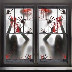 New! 2PCS Halloween Haunted House Decoration Window Door Cover,Scary Zombie Hands was just added to eBay. Check it out! #eBay #eBaySeller School Dormitory, Halloween Fotos, Zombie Hands, Halloween Window Clings, Halloween Haunted House Decorations, Halloween Window Decorations, Scary Zombie, Window Poster, Diy Photo Backdrop