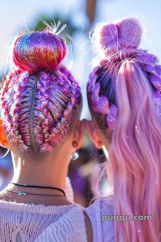 Festival Hairstyles: Unleash Your Inner Boho Chic at Coachella - Puqqu Creative Natural Hairstyles, Festival Hairstyles, Temporary Hair Color Spray, Birthday 30, Cute Natural Hairstyles, Hair Color Spray, Different Braids