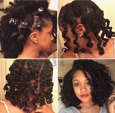 Twist out and Bantu knot out Glam Curls, 4c Natural Hairstyles Short, Hair For Black Women, Protective Hair, Bantu Knots, Beautiful Natural Hair