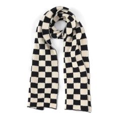 Tanner Scarf, Black - Miles and Bishop Tan Plaid Scarf, Trendy Scarf, Tan Scarf, Trendy Scarves, Checkered Scarf, Tan Plaid, Checkered Print, Fall Scarves, Winter Outerwear