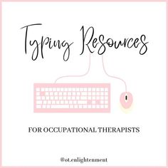 Amanda • OTR/L, ASDCS on Instagram: "🕹️TYPING⌨️ This is a large gray area I feel like for many OT’s that I see on Facebook groups. Some say it’s skilled, some say it’s not. Truthfully, it really depends on the needs of the student and your treatment approach. Here I list some common sites that I and many others use, a research article, skills needed to type, some adaptive equipment, and intervention ideas for a particular scenario. I tried to pack as much information on here as I could, bu Research Article, Adaptive Equipment, Assistive Devices, Assistive Technology, Facebook Groups, Occupational Therapist, Facebook Group, Pediatrics