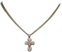 14K Gold Floral Cross Necklace Set Ornate Gold Cross Pendant Necklace, Elegant Jewelry With Intricate Design Cross Pendant, Ornate Cross Pendant Jewelry For Formal Occasions, Formal Intricate Cross Pendant Jewelry, Intricate Cross Jewelry For Wedding, Intricate Cross-shaped Wedding Jewelry, Intricate Cross-shaped Jewelry For Wedding, Gold Cross Pendant With Intricate Design, Gold Cross Pendant Jewelry With Intricate Design