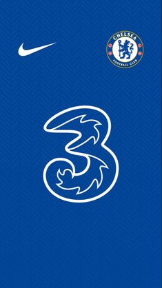 the logo for chelsea football club on a blue background