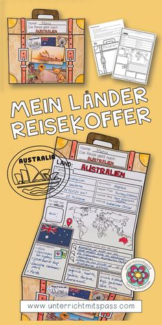 an image of a piece of paper with the words mein lander reisek - offer