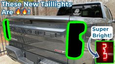 there are new taillights on this truck