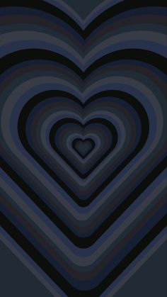 a heart shaped object in grey and black