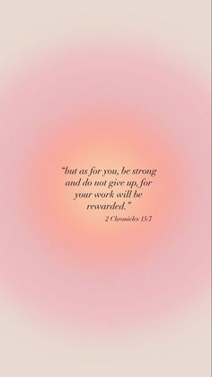 a pink and white background with a bible verse in the center that says, you are for