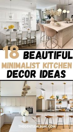 Minimalist Kitchen Decor, Galley Kitchens, Galley Kitchen, Kitchen Decor Ideas, Tiny Kitchen, White Kitchen Cabinets, Minimalist Kitchen, Ideas Home, Home Decor Kitchen