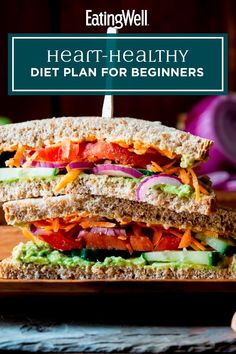 Heart Healthy Diet Plan, Heart Healthy Breakfast, Heart Diet, Heart Healthy Eating, Heart Healthy Diet, Healthy Menu, Healthy Heart