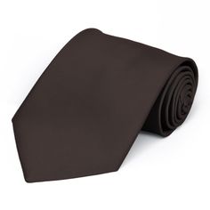 Our truffle brown extra long premium ties are made from a heavyweight woven material that is suited for your most formal occasions. Features a traditional 3.5-inch width with a 63-inch length for big and/or tall men. Smooth satin finish.We recommend this shade for a deep brown color. Product Features • Traditional 3.5" width, at the widest point• Extra long 63" length, tip to tip• Color is truffle brown• Made from 100% Polyester Microfiber• Smooth, satin finish• Imported Dark Brown Solid Color, Brown Tie, Navy Blue Suit, Tie Styles, Chestnut Brown, Gray Suit, Deep Brown, Color Swatch, Color Swatches