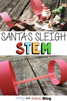 Santa Stem Activities, Christmas Stem Activities For Kids, Holiday Stem Activities, Christmas Stem Challenge, Xmas Activities, Christmas Stem Activities, Teacher Diy, Stem Bins, Holiday Stem