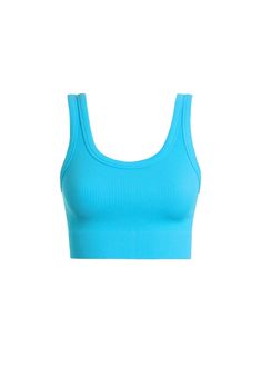 The Details Ribbed Material Cropped Fit Thick Stretchy Material Bright Blue Clothes, Preppy Tank Tops, Preppy Tops, Clothing Wishlist, Dream Summer, School Fit, Summer Closet, Casual Preppy Outfits, 2024 Christmas