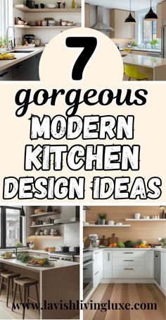 kitchen design ideas Design Ideas For Kitchen, Kitchen Design Inspiration, Modern Kitchen Design Ideas, Practical Kitchen, Ideas For Kitchen, Modern Storage, Kitchen Design Ideas, Contemporary Decor, Modern Kitchen Design