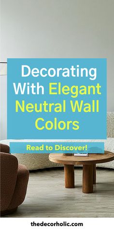 neutral wall colors, neutral wall colors bedroom, neutral wall colors living room, neutral wall colors sherwin williams, neutral wall colors for living room cozy, neutral wall colors 2024, neutral wall colors for whole house, neutral wall colors bedroom cozy, neutral wall colors behr, neutral wall colors for living room, neutral wall colors benjamin moore, neutral wall colors for dark wood floors, neutral interior wall paint colors, interior wall neutral colors, neutral paint colors ideas Neutral Wall Colors, Timeless Home Decor, Sophisticated Home, Timeless Home, Neutral Walls, Future Trends, Color Psychology, Dream Spaces, Interior Design Tips