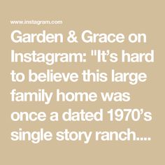 Garden & Grace on Instagram: "It’s hard to believe this large family home was once a dated 1970’s single story ranch. With good bones and the perfect location, Atlanta-area homeowners tasked @cbrandoningram, @ashleygilbreathinteriordesign and @newriverbuildingco with raising the ceilings from 8 to 10 feet and adding a second story. The result, speechless. 

The home was beautifully captured by @emilyfollowillphotographer and published in @atlantahomesmag in 2020. 

.
.
.

#renovation #homeremodel #classicarchitecture #classicdesign #southernarchitecture #atlantahomes #traditionalhome #traditionalarchitecture #paintedbrick #timelessinteriors #interiordesign #interiordecor"