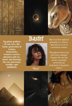 an article about the egyptian goddesss in ancient egypt, with pictures of cats and pyramids