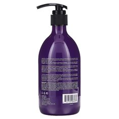 iHerb offers free shipping on orders over $25. Eliminates Brassy & Yellow Tones Color Safe Free of Sulfates, Parabens & Gluten For Blonde & Gray Hair pH 5.5~6.5 Luseta Color Brightening Purple Shampoo helps to eliminate brassy and yellow tones for blonde and gray hair. Violet pigment tones down unwanted yellow hues to maintain beautiful colored/gray hair. Blonde Gray Hair, Blonde And Gray Hair, Purple Shampoo For Blondes, Grey Blonde Hair, Yellow Hues, Purple Shampoo, Yellow Tones, Gray Hair, 16 9