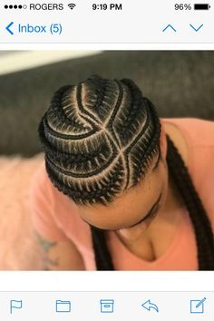 6 Feed In Braids, Cornrows And Braids, Feed In Braids, Stitch Braids, Feed In Braid, African Hair