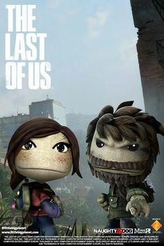 the last of us movie poster with two people in front of a cityscape