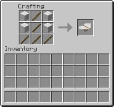 the crafting inventory in minecraft