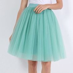 Cap Point Skirts white / One Size Party Train Puffy Tutu Tulle Wedding Bridal Bridesmaid Skirt Puffy Tulle Skirt, Rok Tutu, Womens Tulle Skirt, Beautiful Ball Gowns, Skirt Tutu, Comfortable Skirts, Layered Tulle Skirt, Layered Fashion, Lingerie Dress