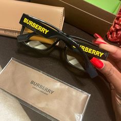 Authentic, Brand New Never Worn , Original Boxing, Case And Wipe. Burberry Shades, Burberry Black, Burberry Accessories, Glasses Accessories, Boxing, Burberry, Shades, Women Accessories, Brand New