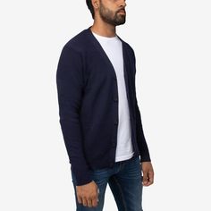 Quality basic cardigan suitable for daily wear Mens Business Casual Sweaters & Cardigans, Men’s Cardigan, Men’s Black Cardigan Outfit, Cheap Classic Men's Cardigan, Cheap Men's V-neck Cardigan, Sweater Care, Mens Cardigan Sweater, Basic Cardigan, Sweater For Men