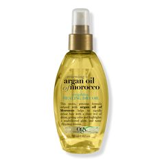 Renewing Argan Oil Of Morocco Weightless Healing Dry Oil - OGX | Ulta Beauty Hair Oil For Dry Hair, Argan Oil Morocco, Ogx Hair Products, Argan Oil Of Morocco, Oil For Curly Hair, Towel Dry Hair, Best Hair Oil, Moroccan Argan Oil, Dry Oil