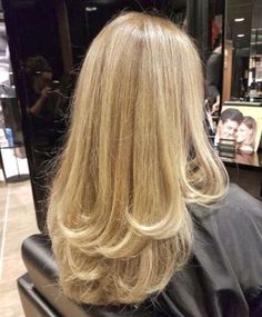 Blonde Layered Hair, Haircuts Straight Hair, Makeup Style, Hair Haircut