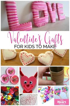 valentine's crafts for kids to make