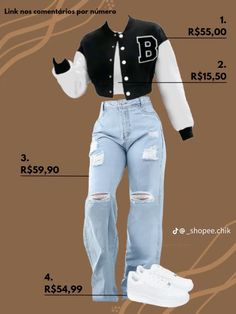 #shopeelook #afropaty #outfits Everyday Outfits Fall, Cute Nike Outfits, Baseball Shoes, Everyday Casual Outfits, Winter Fashion Outfits Casual, Shein Outfits, Cute Lazy Day Outfits, Everyday Fashion Outfits