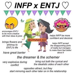 ENTJ x INFP