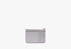 It’s true this petite accessory has the perfect space for money and cards. But feel free to throw in your lipstick and chocolate stash as well. | Kate Spade Lena Colorblock Small Card Holder Wristlet, Mountain Grey Multi Kate Spade Outlet, Small Cards, Card Wallet, Color Blocking, Kate Spade, Card Holder, Wallet