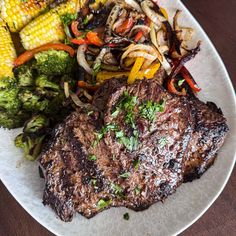 Skirt steak is perfect for griddling up a tasty family dinner. In this recipe, you’ll make a super-simple marinade to tenderize the beef and add a ton of flavor before grilling it up. My whole fam drools when we make it! | sipbitego.com Sausage And Onions, Hoagie Sandwiches, Sausage Peppers And Onions, Chorizo Sausage